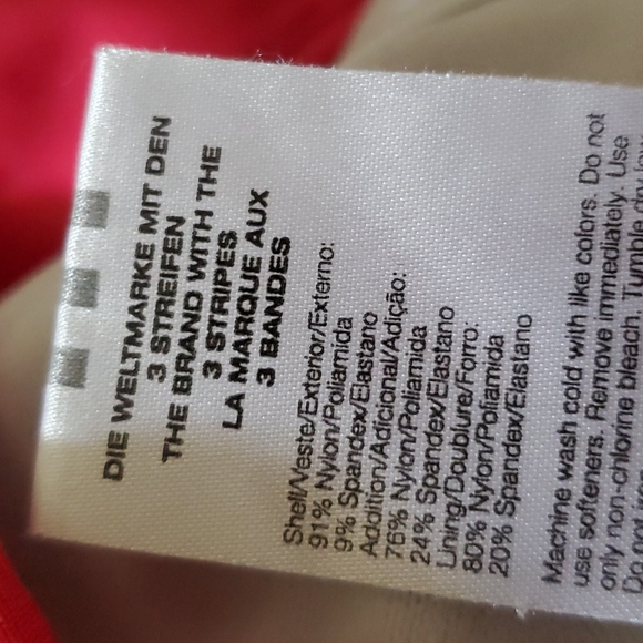 3/$25 ADIDAS pink work out tank - Picture 7 of 7